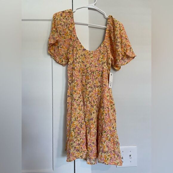 NWT Billabong Women's Take a Chance Dress - Picture 4 of 6
